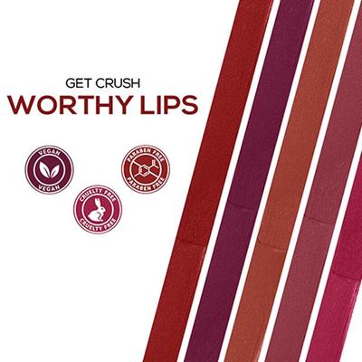 RENEE Crush Glossy Lipstick - Caliente 4 gm - Lipsticks