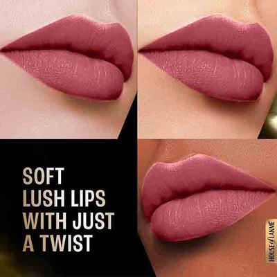 Lakme Forever Matte Lipstick, Made With French Rose Oil Extracts, Pink Flamingo, 4.5 gm - Lipsticks