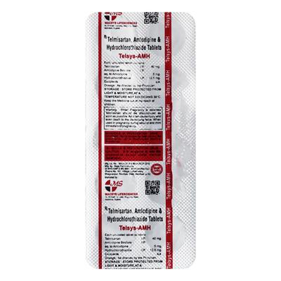 TELSYS AMH Tablet 10's - Hypertension-Ana
