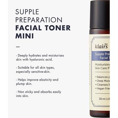 Klairs Supple Preparation Facial Toner Mini 30 ml - Toners