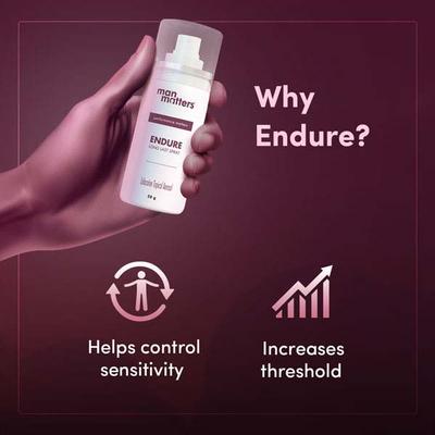 Man Matters ENDURE Lidocaine Spray Long lasting & Better Performance 20 gm - Multi-Vitamins