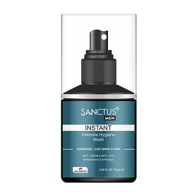 Sanctus Instant Intimate Hygiene Wash for Men 75 gm - Intimate Care