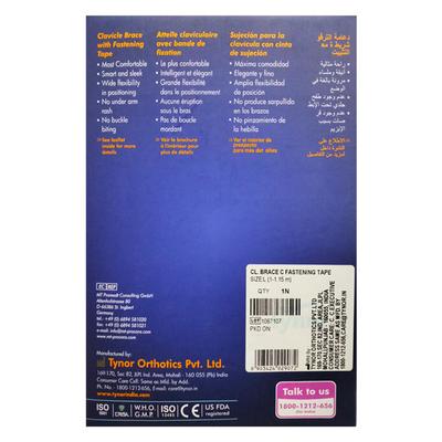 Tynor Clavicle Brace with Fastening Tape (L) (C 05) - Abdomen/Neck/Arm/Elbow Supports