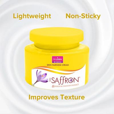 VI-John Women Saffron Haldi Chandan Fairness Cream with Vitamin E 50 gm - Bb & Cc Creams