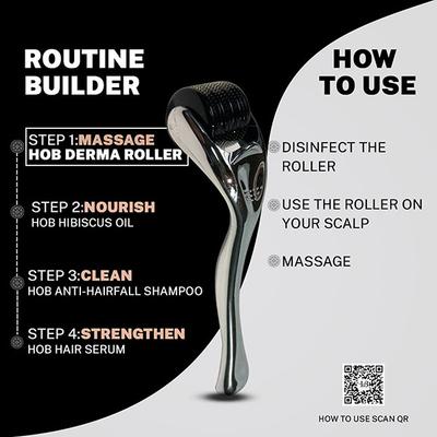 House of Beauty Derma Roller 1.50Mm For Home Use, Improves Hair Growth,Remove Stretchmarks 1's - Derma Rollers