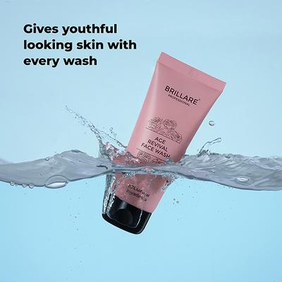 Brillare Age Revival Face Wash For Ageing Skin 100 ml - Face Wash & Cleansers