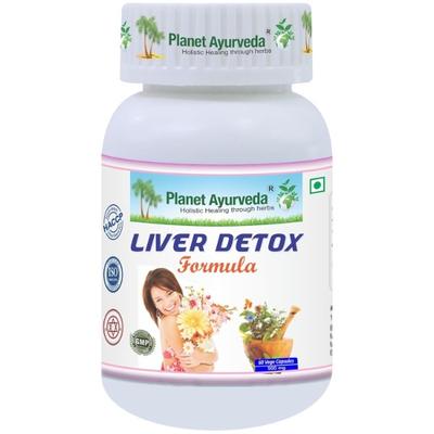 Planet Ayurveda Liver Detox Formula Capsules 60's - Speciality Medicines