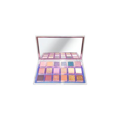 Miss Rose 18 Color Matte & Glitter Highly Pigmented Eyeshadow Palette 7001 - 001B 21 gm - Face Palettes