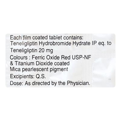 Tagon 20mg Tablet 15'S - Diabetes-Ant