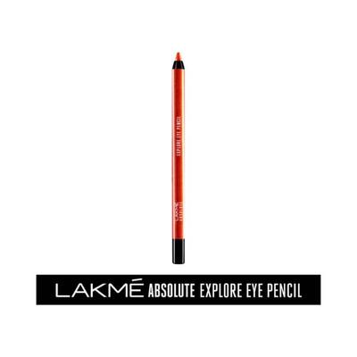 Lakme Absolute Explore Eye Pencil Spirited Orange 1's - Eyebrow Pencils & Enhancers