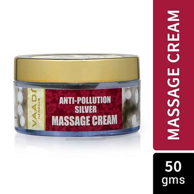 Silver Massage Cream - Pure Silver dust & Rosemary Oil 50 gm - Creams/Oils/Lotions