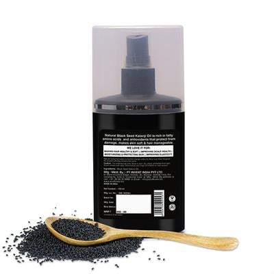 Soulflower Herbal Black Seed Kalonji Oil 120 ml - Hair Oils