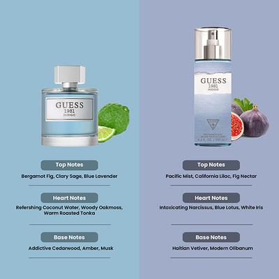 Guess 1981 Indigo for Men EDT 30ml + Body Mist - 250ml 2's - Perfumes (Edt/Edp)