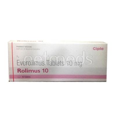 Rolimus 10mg Tablet 10'S - Immune Suppression