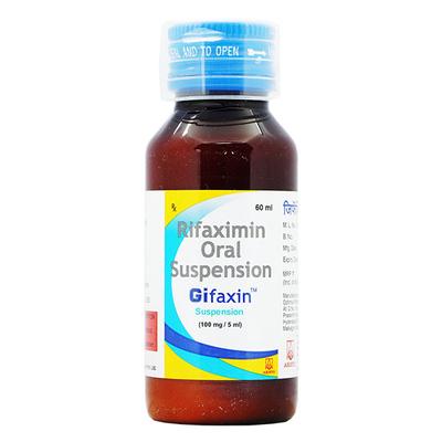 Gifaxin 100mg Suspension 60ml - Bacterial Infections-OAB