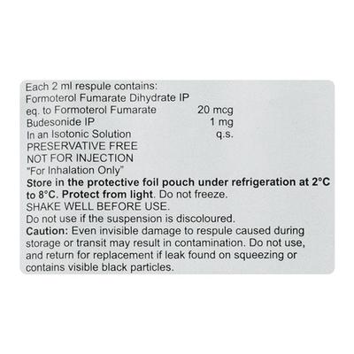 Budamate Neb 1mg Respule 7X2ml - Asthma/COPD-Ast