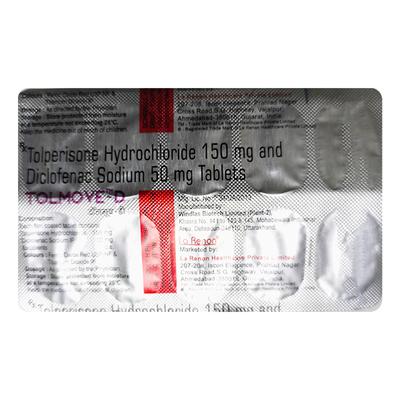 TOLMOVE D Tablet 10's - Muscle Spasm-Ant