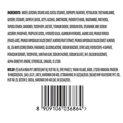 Lakme Peach Milk Light Moisturizer 2% Pro Ceramide, for Skin Barrier repair 120 ml - Lotions & Creams