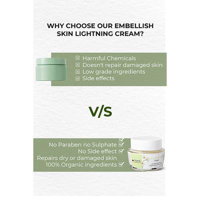 Organic Harvest Skin Lightening Cream 50 gm - Face Creams