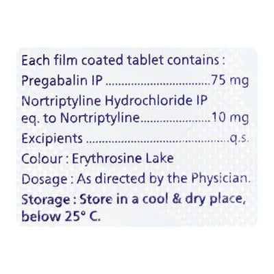 PREGARICH NT Tablet 10's - Neuropathic Pain-Dru