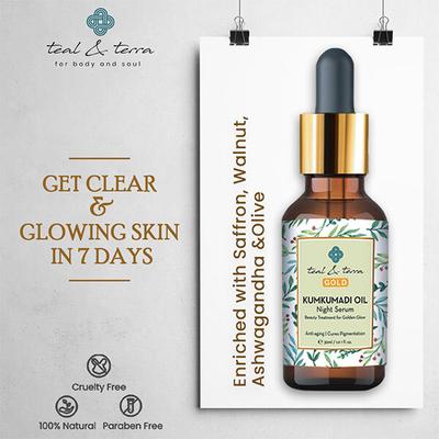 Teal & Terra Kumkumadi Oil 30 ml - Skin-Treatment