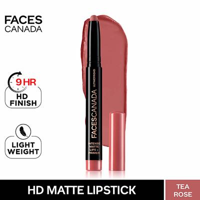 Faces Canada Lip & Eye Combo - Tea Rose + Magnet Eyes Kajal (0.35gm + 1.4gm) 1's - Kajal & Kohls