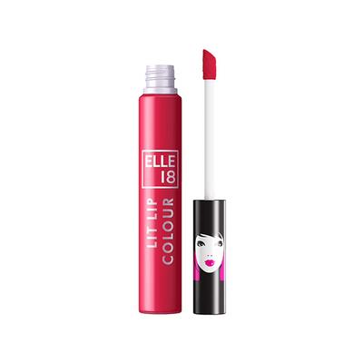 Elle18 Liquid Lip Color, Long-Lasting,  Matte, Transferproof, Smashing Red 5.6 ml - Liquid Lipsticks