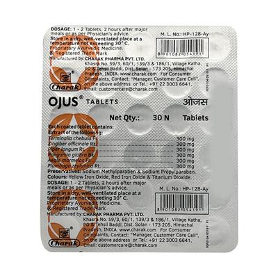 Ojus Tablet 30'S - Ayurvedic Medicine-AYU