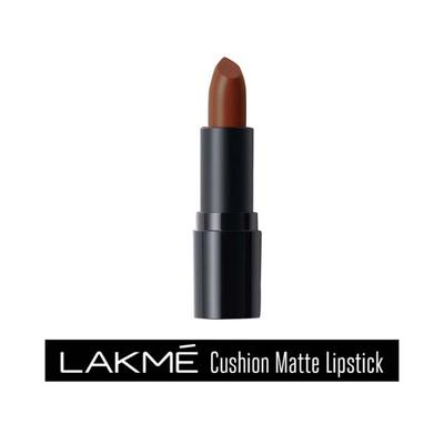 Lakme Cushion Matte Lipstick Brown Mocha 4.5 gm - Lipsticks