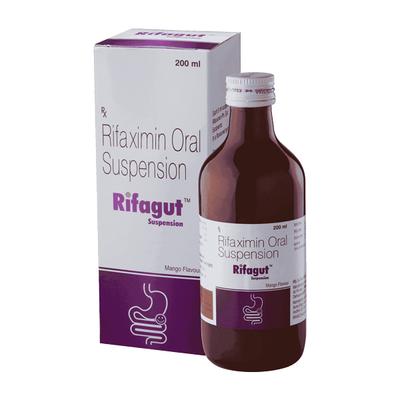 RIFAGUT MANGO FLAVOUR Suspension 200ml - Bacterial Infections-OAB