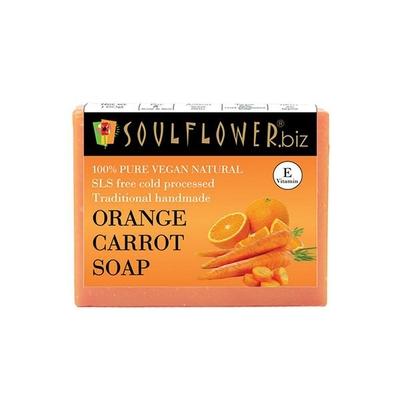 Soulflower Soap - Orange Carrot 150 gm - Soaps