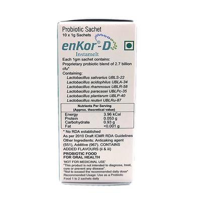 ENKOR D INSTAMELT Sachet 1gm - Supplements-Sup