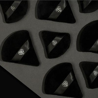 Pac Pizza Puff (Black) (Mini) Multi Applicator 3's - Sponges & Applicators