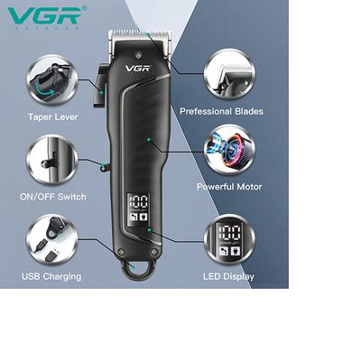 VGR V-683 Trimmer 200 min Runtime 4 Length Settings (Gold) 1's - Trimmers