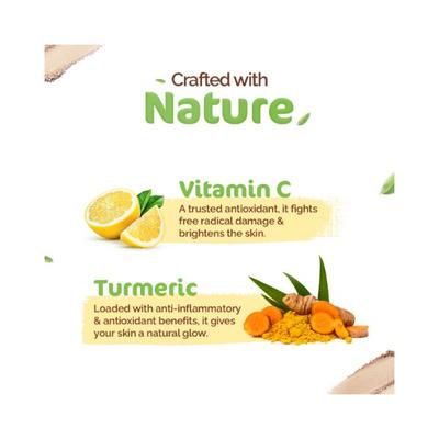 Mamaearth Glow Oil Control Compact SPF 30 with Vitamin C & Turmeric for 2X Instant Glow 04 Almond Glow 9 gm - Compact Powder