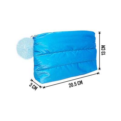 Colorbar Sheen Pouch Small - Blue 28.5 gm - Makeup Pouches