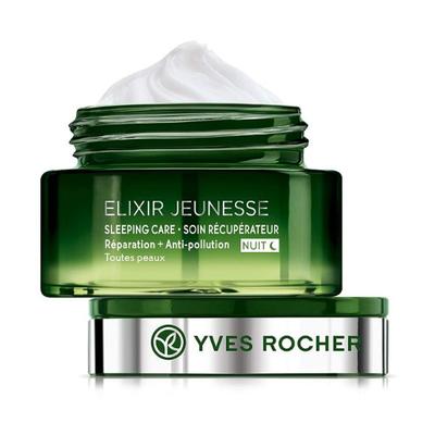 Yves Rocher Elixir Jeunesse Sleeping Care Repair ++ Anti Pollution All Skin Types Night 50 ml - Night Cream