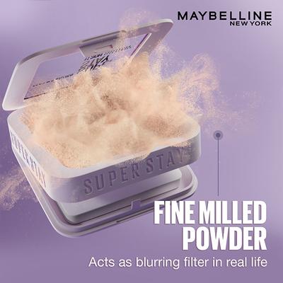 Maybelline New York Super Stay Flex Powder Foundation, 330, 30H Full Cover, Oil-Control 9 gm - Foundation