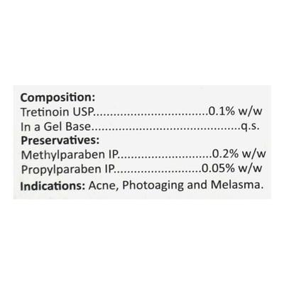 A Ret 0.1% Gel 20gm - Acne-Acn