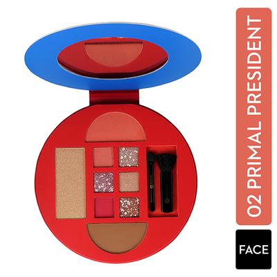 SUGAR Cosmetics X Wonder Woman Mixed Palette - 02 Primal President 20.8 gm - Face Palettes