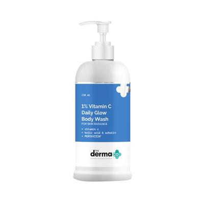 The Derma Co. 1 Percent Vitamin C Daily Glow Bodywash 250 ml - Shower Gels & Body Wash
