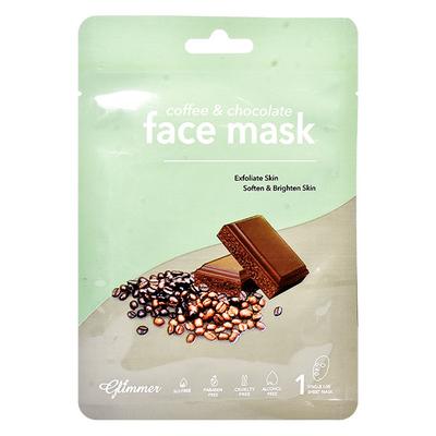 Glimmer Face Sheet Mask Coffee Chocolate 1's - Sheet Masks