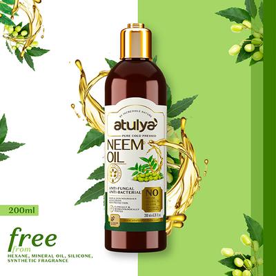 Atulya Neem Coldpress Oil 200 ml - Hair Oils
