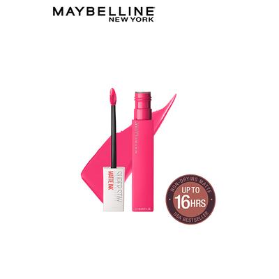 Maybelline New York Super Stay Matte Ink Liquid Lipstick, 30 Romantic 5 Gm - Lipsticks