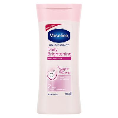 Vaseline Healthy Bright Daily Brightening + Vaseline Jelly Vitamin B3 Body Lotion 100ml - Lotions & Creams