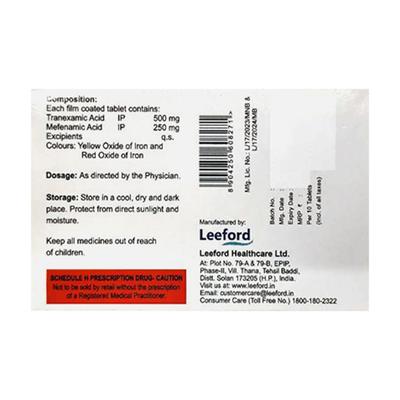 Redotrex MF Tablet 10'S - Bleeding Disorders-Hae