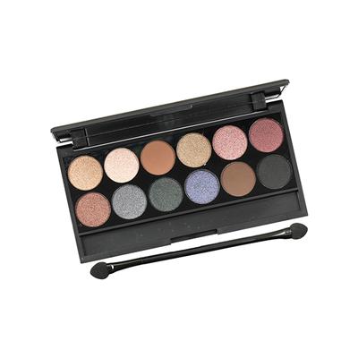 Swiss Beauty 12 Color Ultra Professional Eyeshadows - (Shade-1) 12 gm - Eyeshadow, Bases & Primers