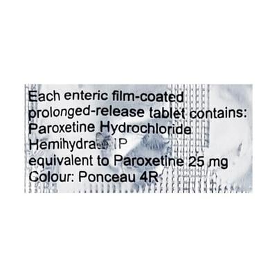 Pari CR 25mg Tablet 15'S - Depression-Ant