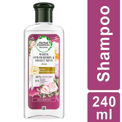 Herbal Essences White Strawberry and Sweet Mint Shampoo- No Paraben, No Colorants 240ml - Shampoos