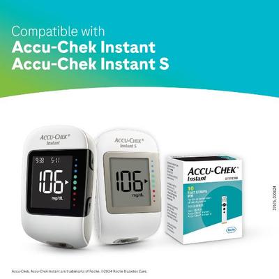 Accu-Chek Instant Test Strips 10's - Blood Glucose Monitors/Strips